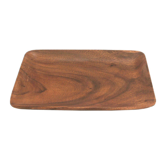 Hand Made Acacia Rectangle Tray