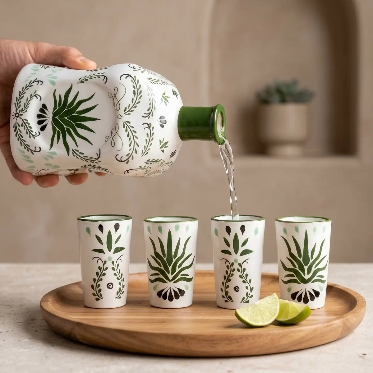 Tequila Decanter Set - Agave