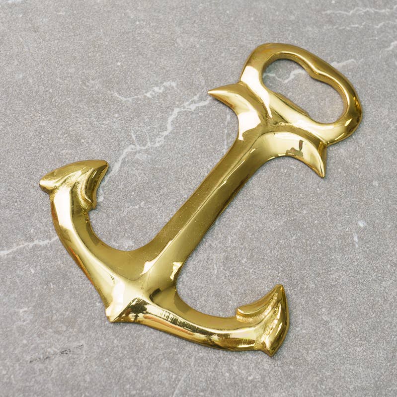 Brass Anchor Bottle Opener
