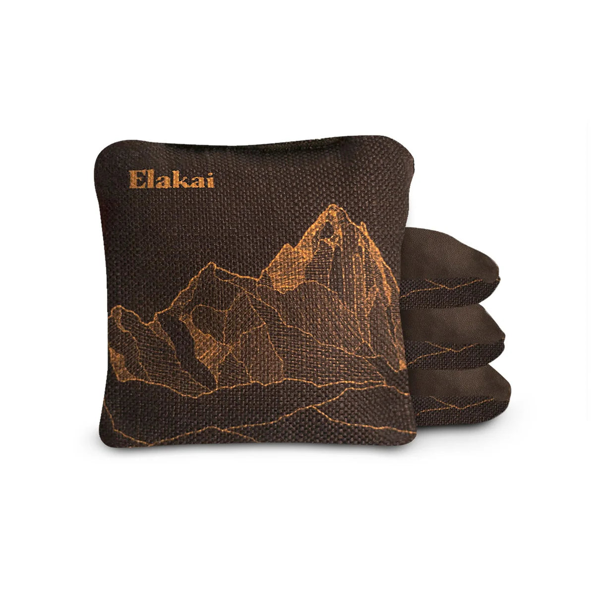6-in Dual-Sided Cornhole Bags | Mt. Elakai Design Collection