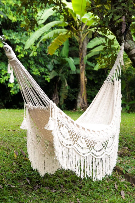 Artisan Crochet Luxury 100% Cotton Hammock