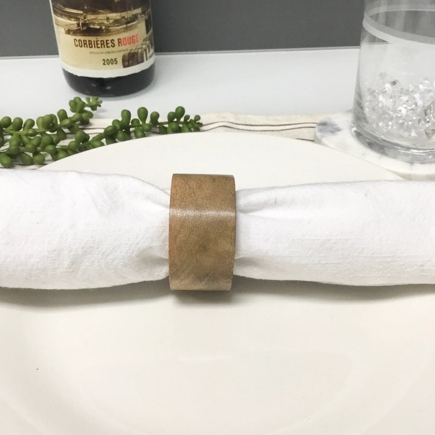Mango Wood Napkin Ring