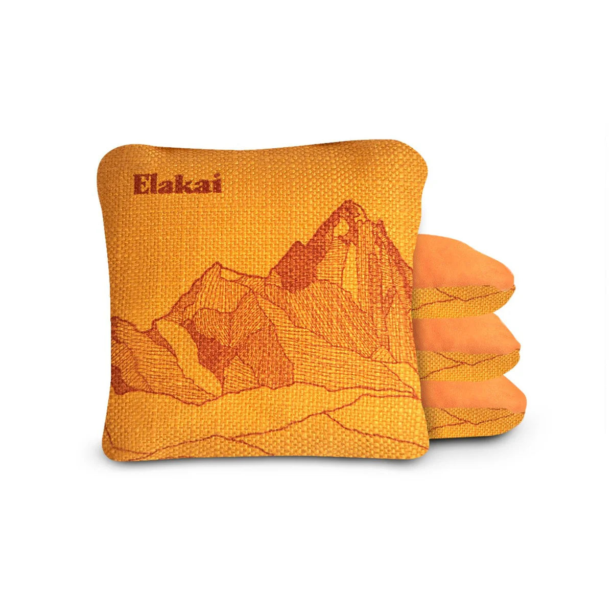 6-in Dual-Sided Cornhole Bags | Mt. Elakai Design Collection
