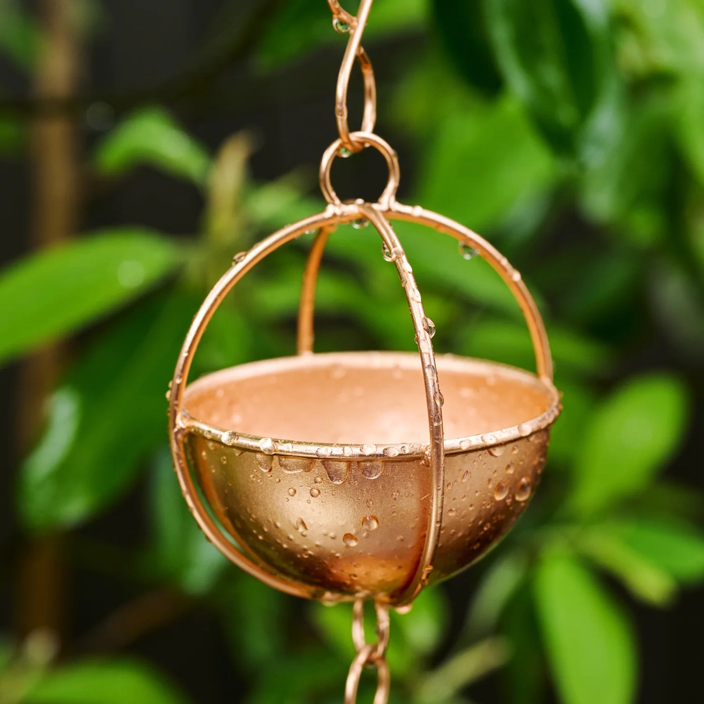 Prava Copper Rain Chain - 7 ft