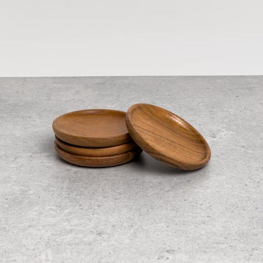 Natural Wood Coaster