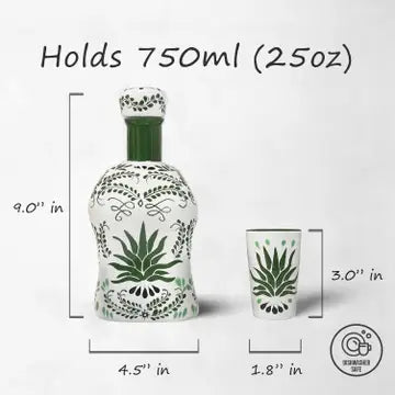 Tequila Decanter Set - Agave