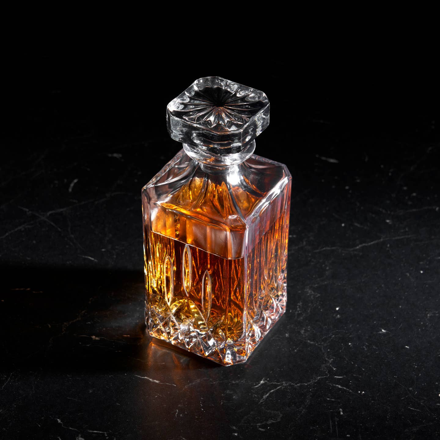 Viski - Admiral™ Vintage-Style Crystal Liquor Decanter