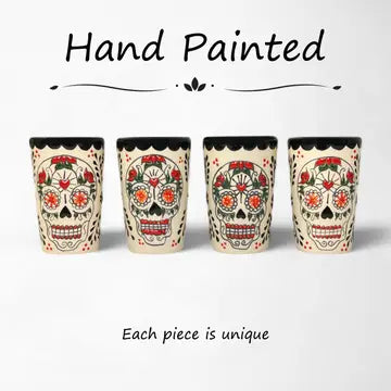 Tequila Decanter Set - Catrina Sugar Skull