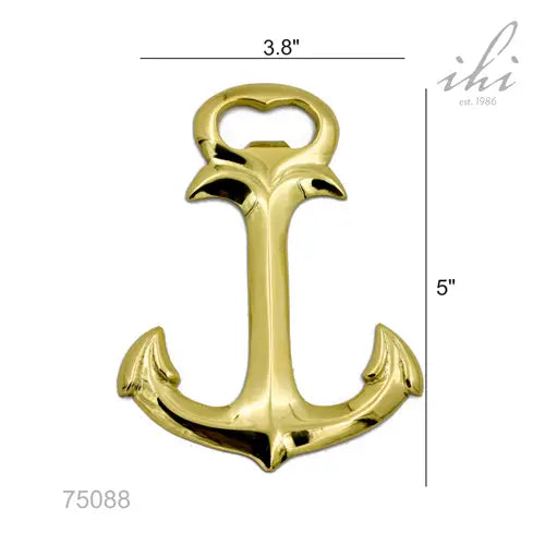 Brass Anchor Bottle Opener