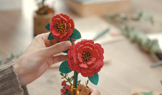 Red Camellia Puzzle